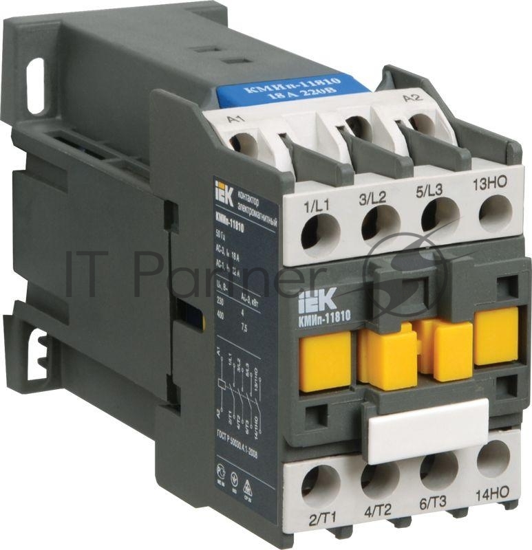 Контактор КМИп-22510 25А 24В/АС3 1НО IEK KMD21-025-024-10