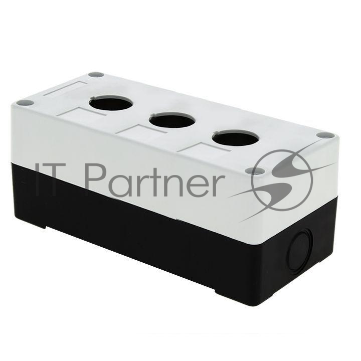 Корпус КП 103 3 кнопки белый EKF cpb-103-w