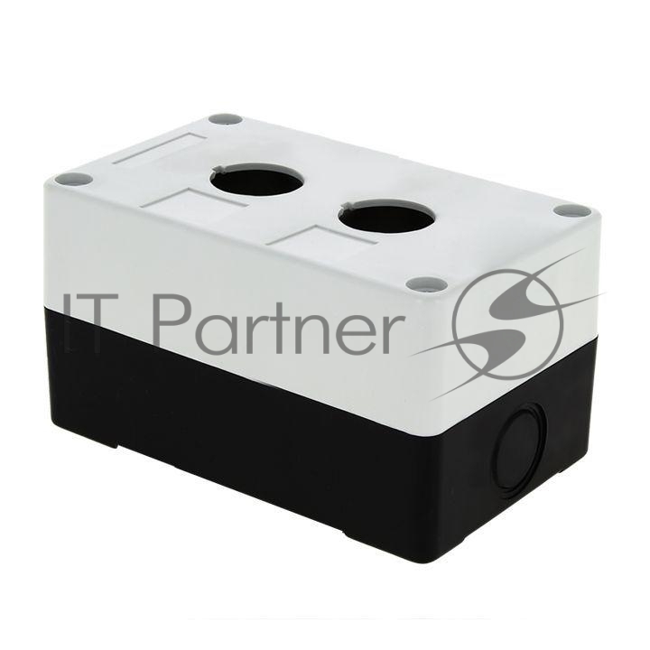 Корпус КП 102 2 кнопки белый EKF cpb-102-w