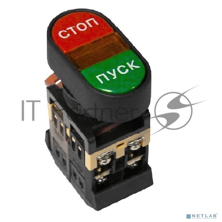 Кнопка АРВВ-22N "Пуск-стоп" овал. 220В NO+NC EKF pbn-apbb-o