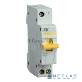 Выключатель-разъединитель трехпозиционный 1п ВРТ-63 32А IEK MPR10-1-032
