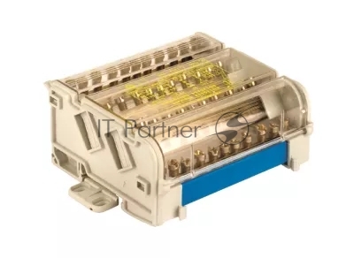 Блок распределительный 4p 7х6мм на DIN-рейку ДКС BD125114