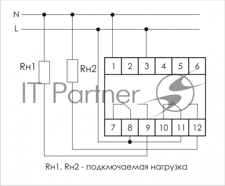 Реле времени PCR-515 (задержка вкл. 230В 2х8А 2перекл. IP20 монтаж на DIN-рейке) F&F EA02.001.006