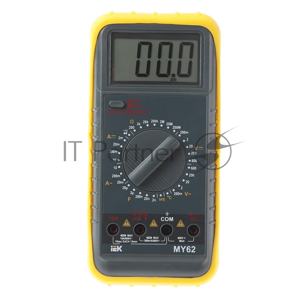Мультиметр цифровой Professional MY62I ИЭК TMD-5S-062