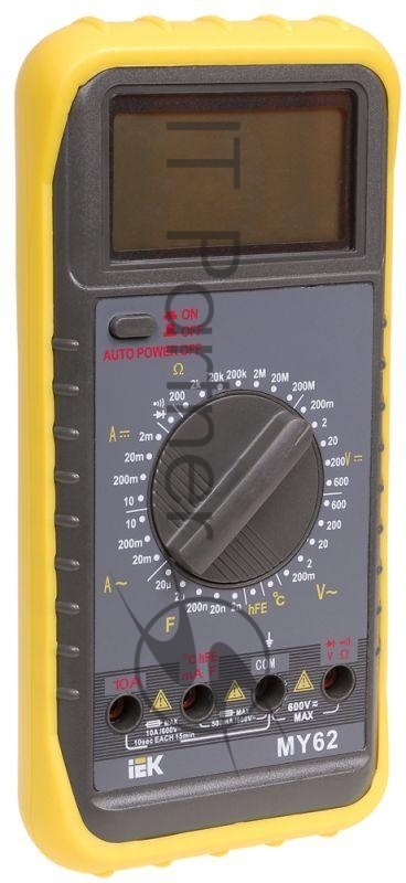 Мультиметр цифровой Professional MY62I ИЭК TMD-5S-062