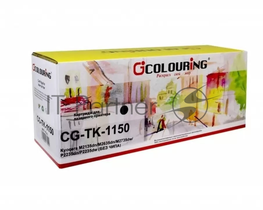 Картридж Colouring CG-TK-1150 черный (3000 стр.) для Kyocera M2135dn/M2635dn/M2735dw/P2235dn/P2235dw