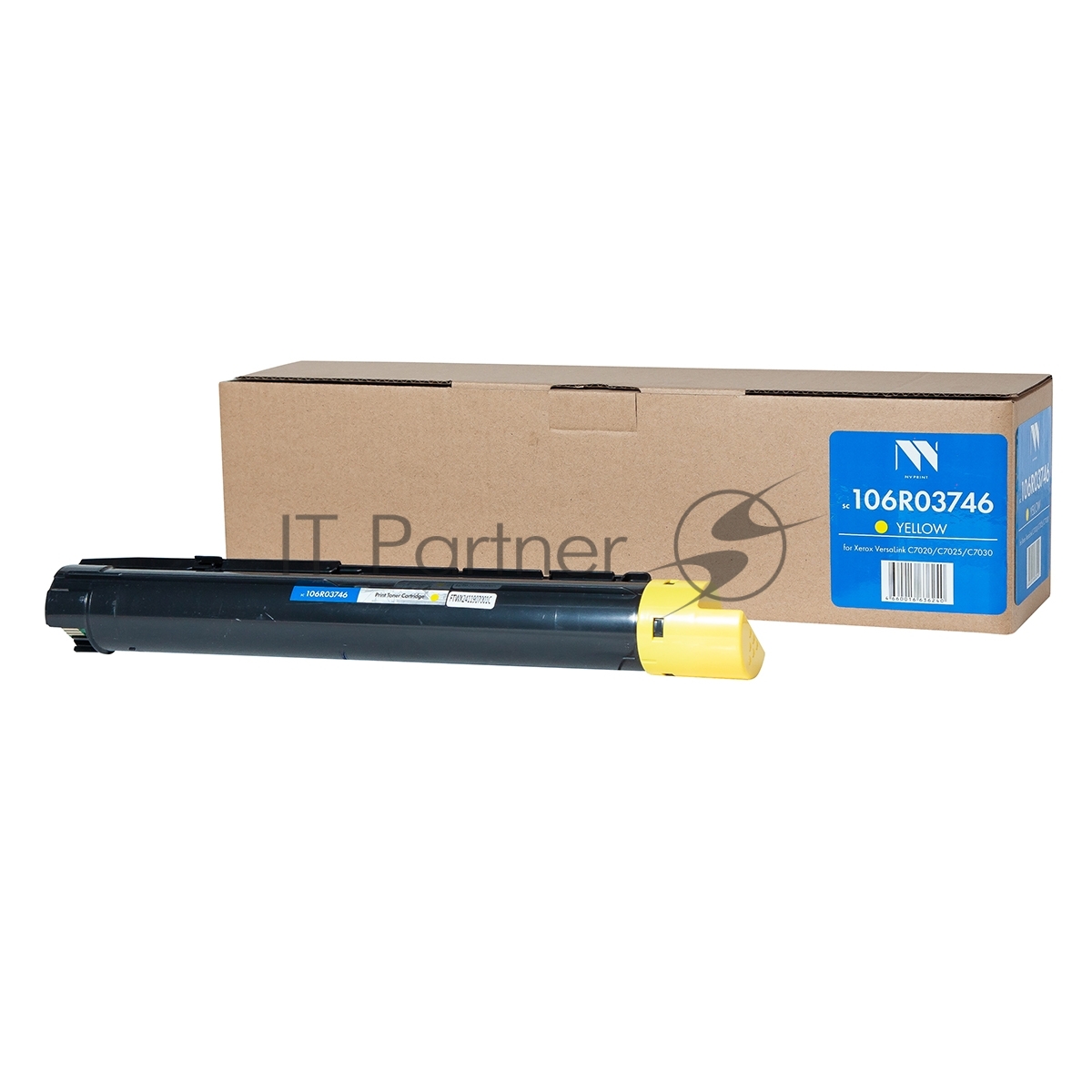 Картридж лазерный NVPrint совместимый NV-106R03746 Yellow для Xerox VersaLink C7020/C7025/C7030 (16500k)
