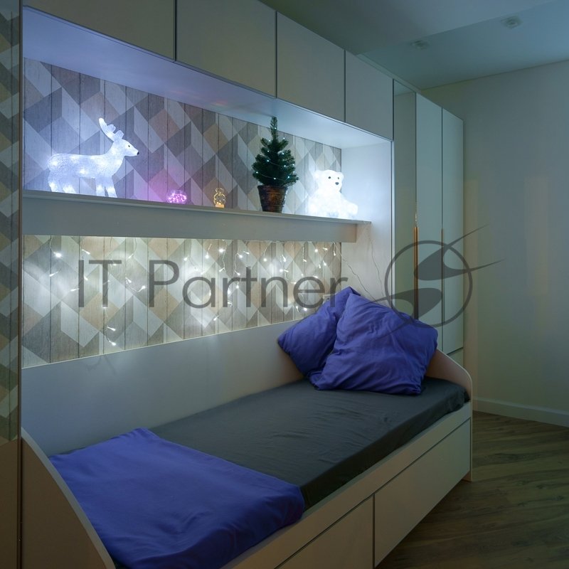 Гирлянда Neon-night Айсикл "ПЛЕЙ ЛАЙТ" 1.8х0.5м 48LED бел. прозр. провод 3Вт 230В IP20