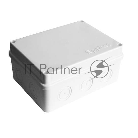 Коробка распределительная ОП 150х110х70 10 выходов без гермовводов IP54 крышка на винтах бел. Epplast 215311