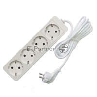 Удлинитель 4х1 0м с заземл. 10А IP20 2.2 кВт Союз 481S-9410