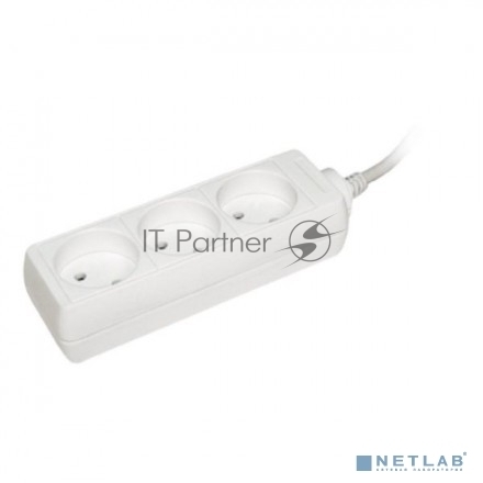 Удлинитель 3х3 м без заземл. 10А IP20 У3 2P IEK WYP10-06-03-03-N