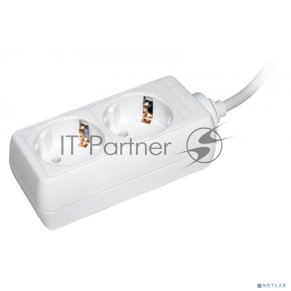 Удлинитель 2х3 м с заземл. 16А IP20 У02 2P+PE IEK WYP10-16-02-03-Z-N