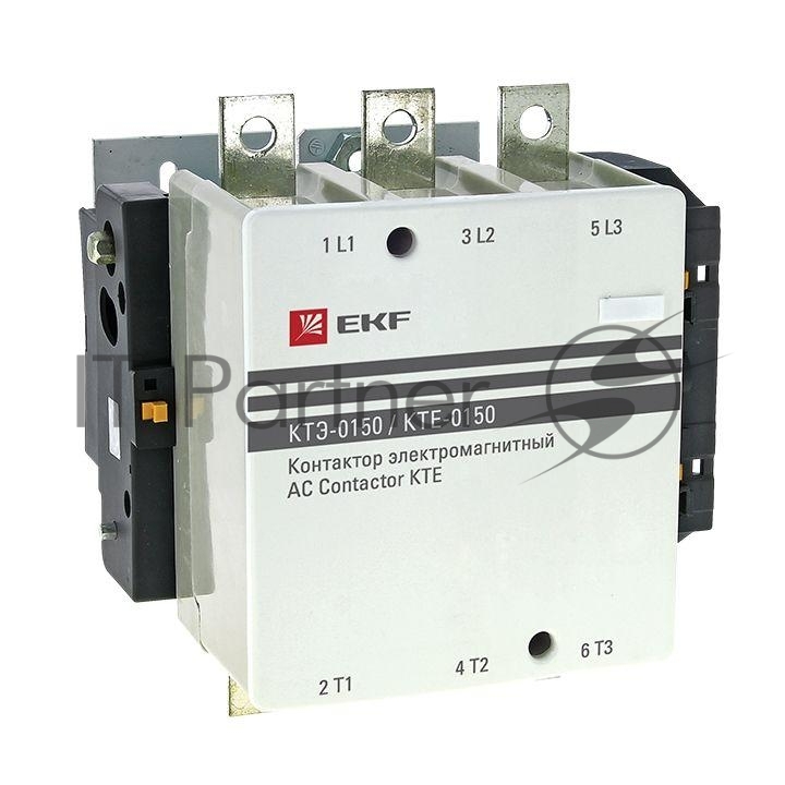 Контактор КТЭ 150А кат. 230В AC 1НО EKF ctr-b-150