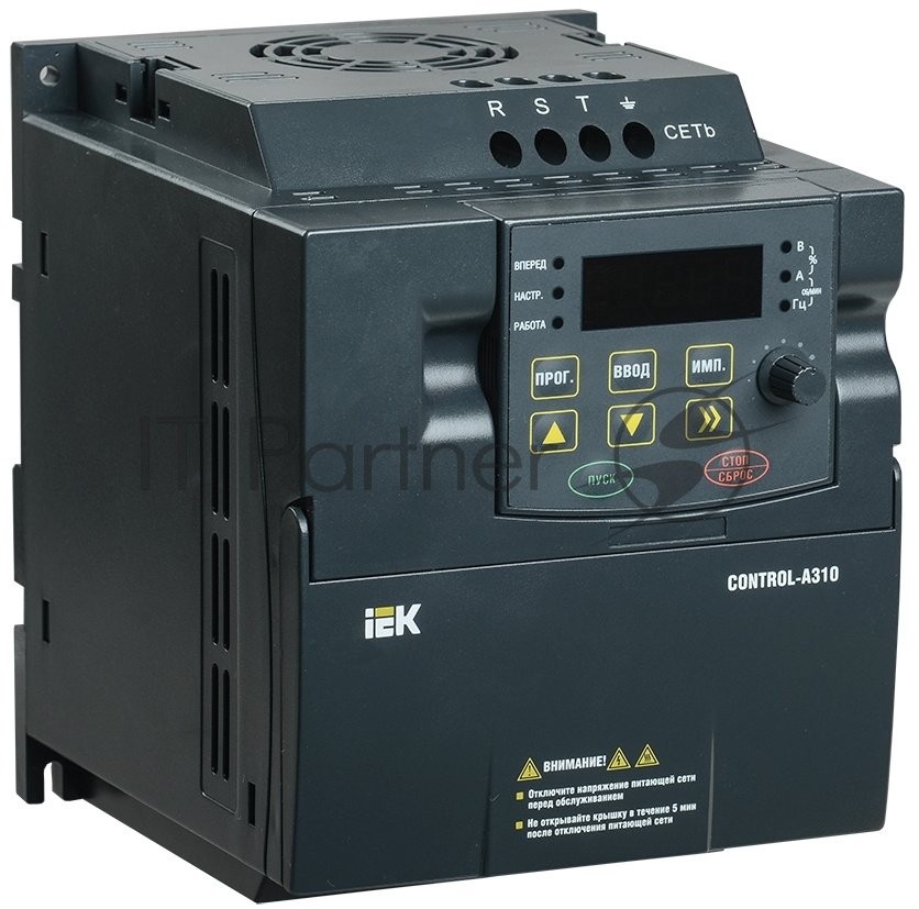 Преобразователь частоты CONTROL-A310 380В 3ф 2.2кВт 5.1А IEK CNT-A310D33V022TEZ