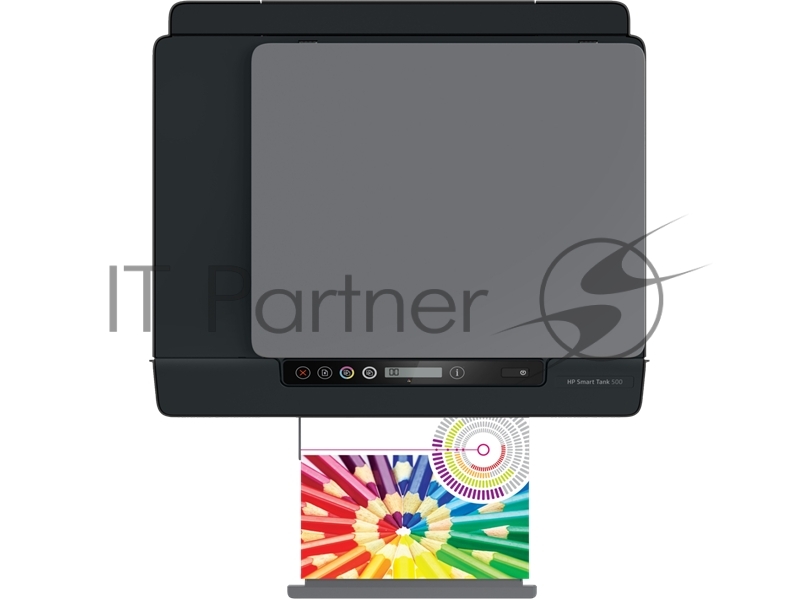 МФУ струйное HP Smart Tank 500 (4SR29A), A4, цветной, печ. до 22 стр/мин. (ч/б) до 16 стр/мин. (цвет), скан. до 8 стр/мин. (ч/б) 4 стр/мин. (цвет), 1200x1200dpi, USB