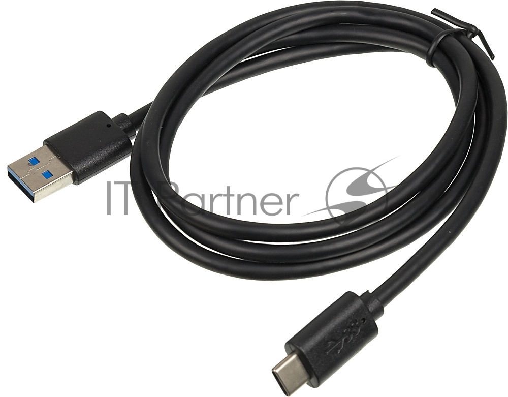 Кабель Buro BHP USB-TPC-1 USB 3.0 A(m) USB Type-C (m) 1м черный