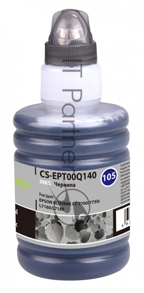 Чернила Cactus CS-EPT00Q140 черный 140 мл для Epson L7160/L7180