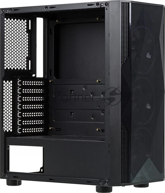 Корпус для ПК Formula V - F-3401 (V1), 3х2.5", 2х3.5", 2xUSB2.0, 1xUSB3.0, Midi Tower, без БП, цвет чёрный, F-3401 V1