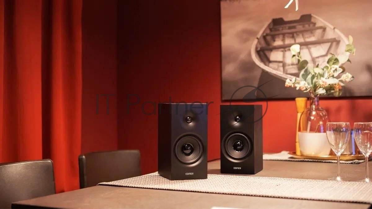 Колонки Edifier R1080BT Black (2.0,Bluetooth v5.0,24Bt RMS)