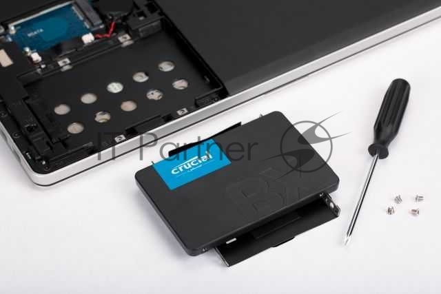 Накопитель SSD Crucial BX500, 1Tb, SATA III, 2.5", R/W 540/500