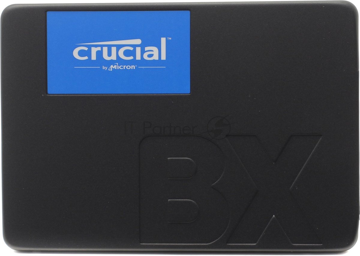Накопитель SSD Crucial BX500, 1Tb, SATA III, 2.5", R/W 540/500