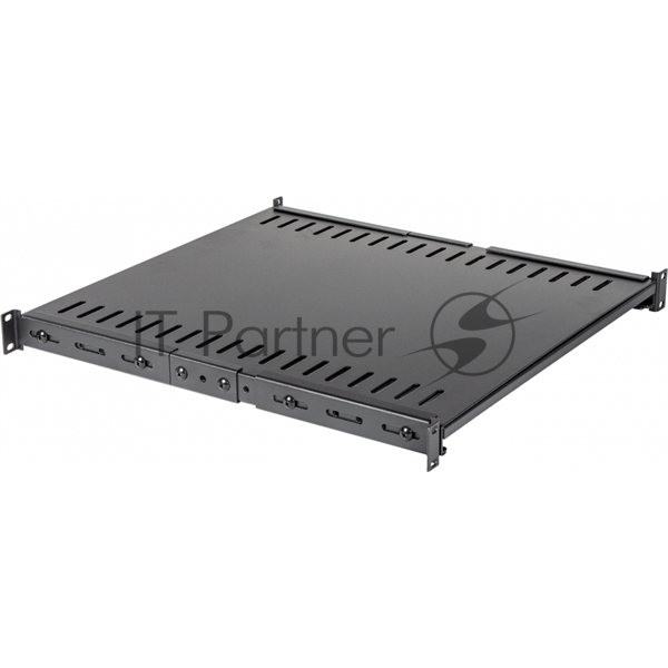 Полка LANMASTER - RACK2 560-1020 мм, Фиксированная, Металлическая, глубина-1020 мм, для нестандартного оборудования, max-45 кг, цвет чёрный, TWT-RACK2-S4-ADJ/45