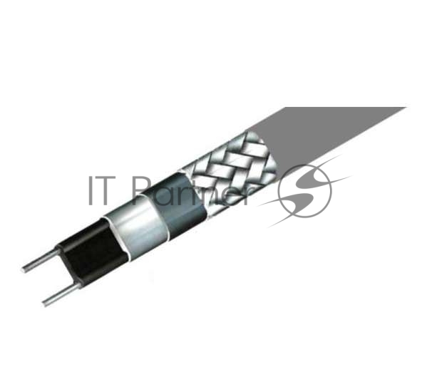Кабель нагрев. саморег. 20Вт/м с экраном 220В сертификат Ex 16AWG (термопласт) EXTHERM SLL20-2CR