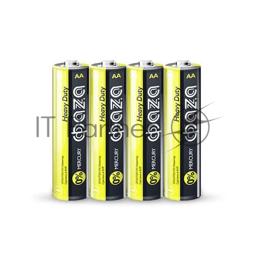 Элемент питания солевой R 6 Heavy Duty Shrink-4 (уп.4шт) ФАZА 4895205002296, 1.2 В