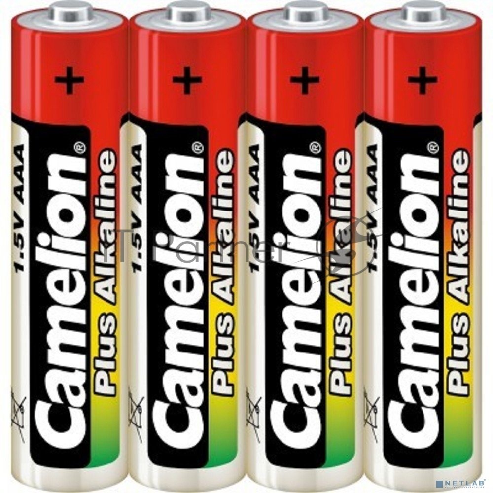 Элемент питания алкалиновый Camelion LR03 LR03-SP4 (уп.4шт) 12553 1.5 В