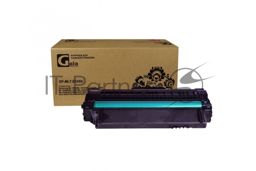 Картридж лазерный GalaPrint GP-MLT-D105S черный (1500 стр) для Samsung ML-1910/ML-1915/ML-2520/ML-2540/ML-2540R/ML-2541/ML-2545/ML-2580/ML-2580N/ML-2646/SCX-4600/SCX-4605/SCX-4610/SCX-4623/SCX-4623F/SCX-4623FN/SF-651ML-2525W