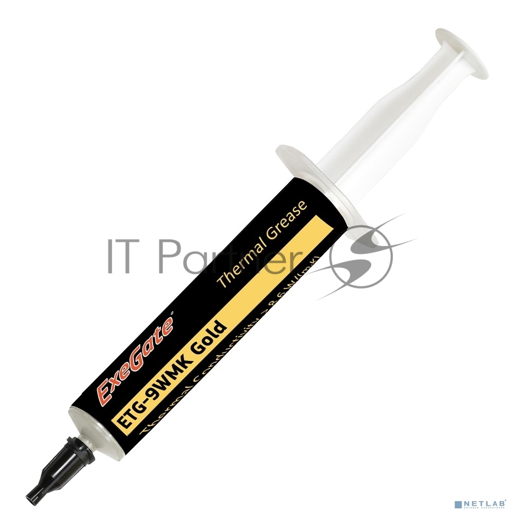 Exegate EX282342RUS Термопаста ETG-9WMK Gold, шприц с лопаткой, 2г