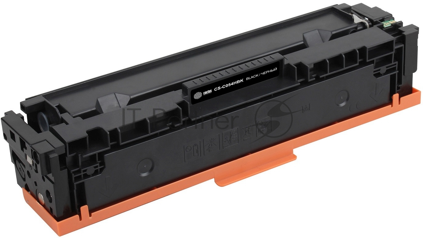 Картридж лазерный Cactus CS-C054HBK черный (3100 стр.) для Canon LBP 621Cw/623Cdw/641Cw/643Cdw
