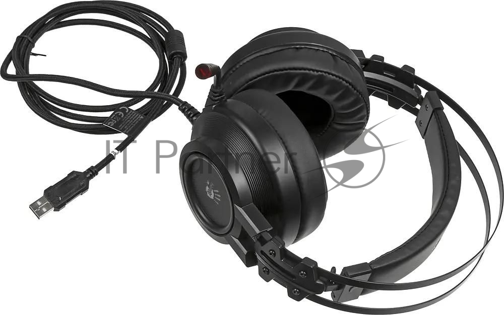 Гарнитура Bloody G525 чёрный, проводная, подсветка