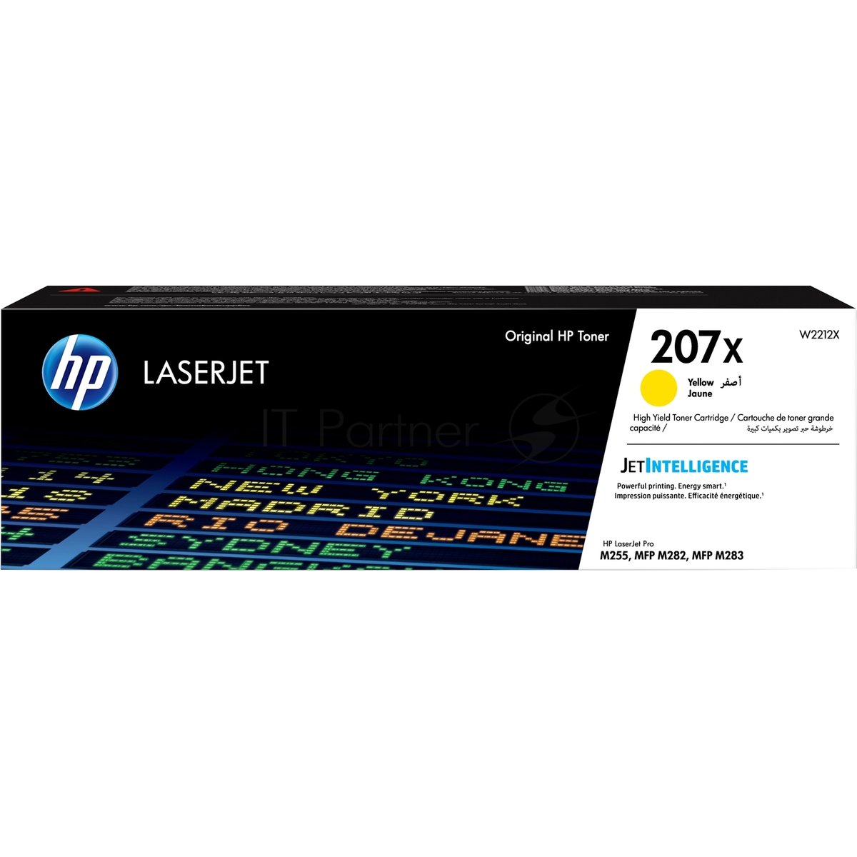 Картридж лазерный HP 207X желтый (2450 стр)
