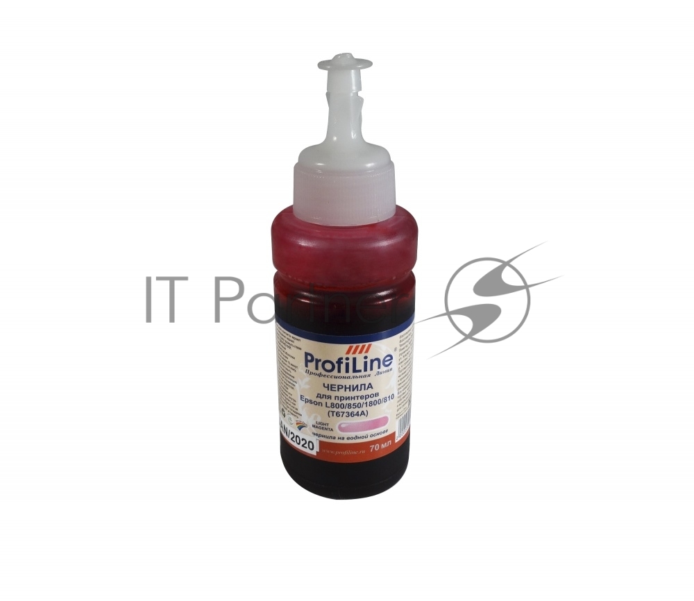 Чернила PL-T67364A для принтеров Epson L800/850/1800/810 Light magenta 70 мл водн ProfiLine