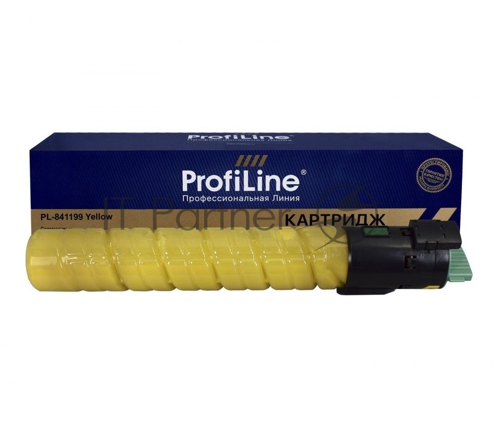 Картридж ProfiLine PL-841199 (MPC2550E) для принтеров Ricoh Aficio MPC2030/MPC2050/MPC2530/MPC2550 Yellow 5500 копий