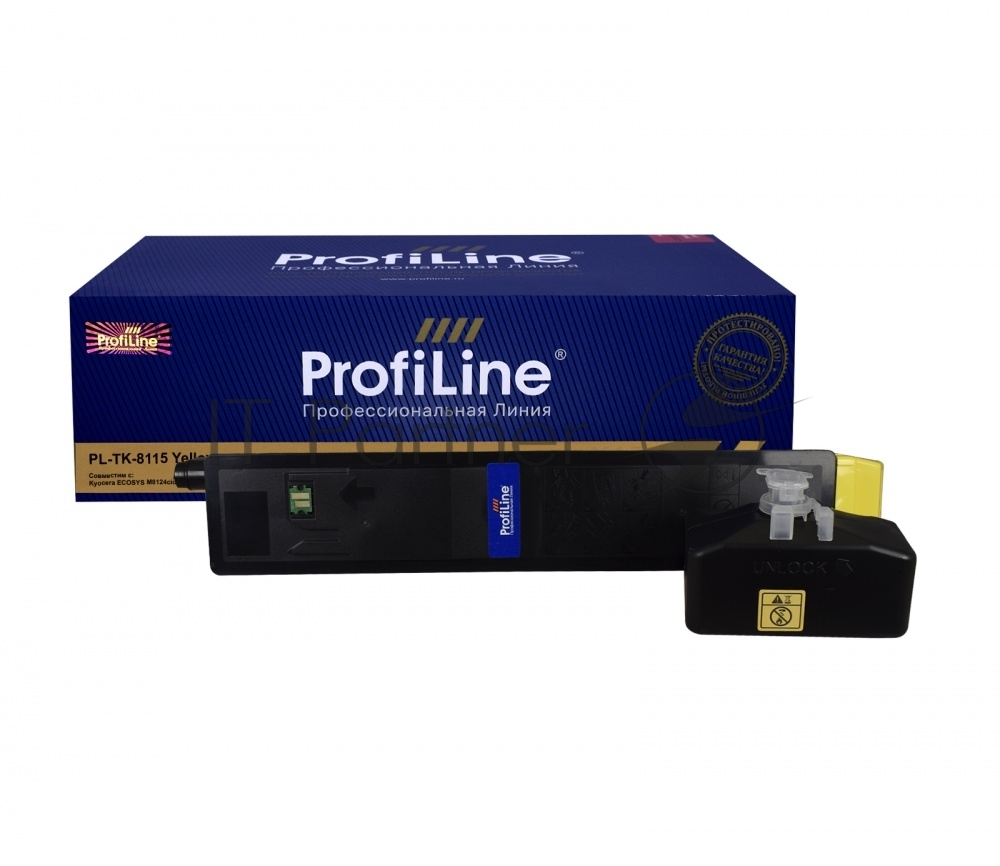 Картридж Тонер-туба ProfiLine PL-TK-8115Y для принтеров Kyocera ECOSYS M8124cidn/M8130cidn желтый 6000 копий