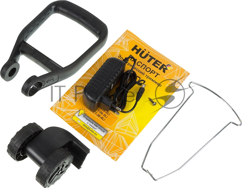 Триммер аккумуляторный Huter GET-20-2Li, 18 В, 2 Ач