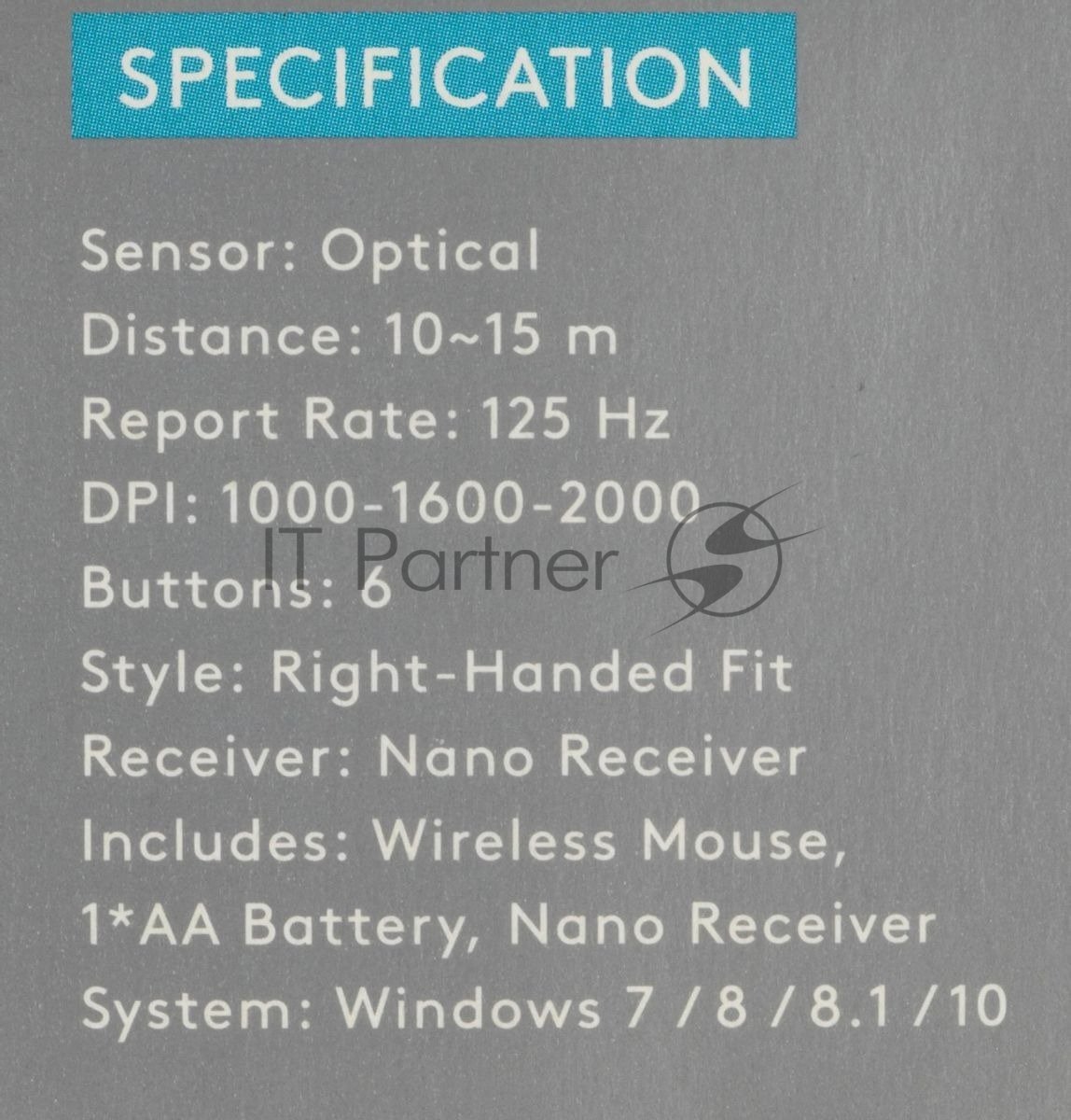 Мышь беспроводная A4Tech Fstyler FG30S серый, 2000 dpi, радиоканал, USB, кнопки - 6