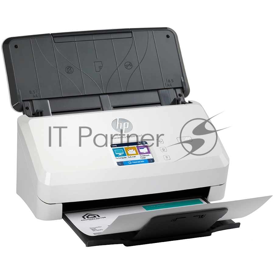 Сканер HP ScanJet Pro N4000 snw1 Scanner, 1y warr