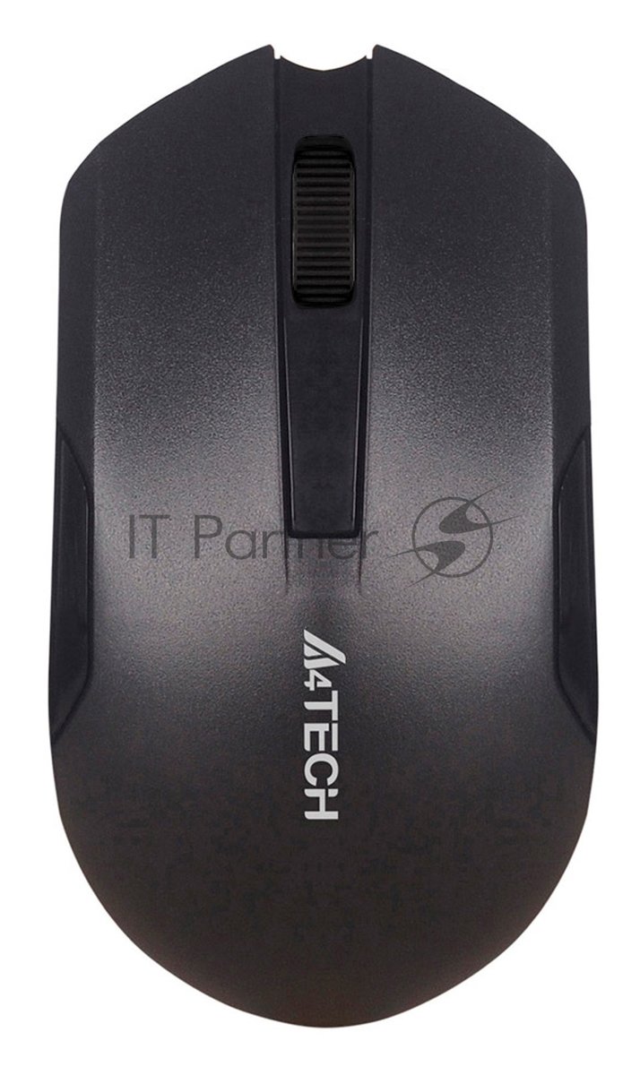 Мышь беспроводная A4Tech G3-200NS черный, 1200 dpi, радиоканал, USB, кнопки - 3
