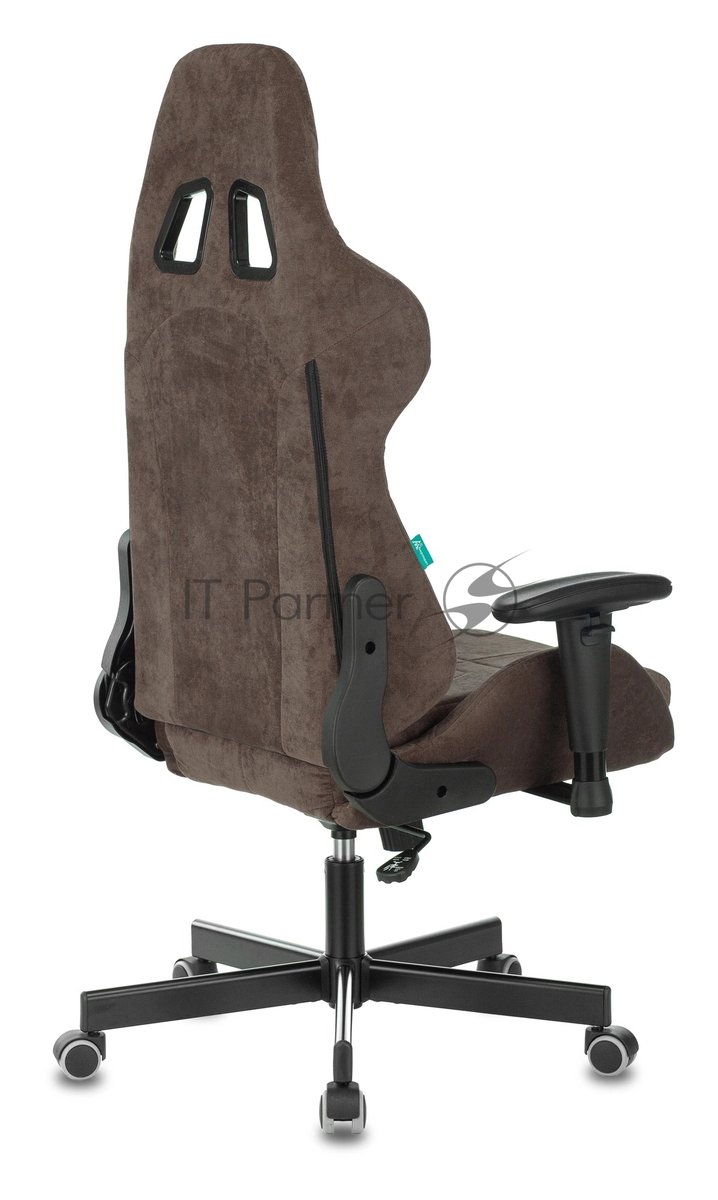Кресло Бюрократ VIKING KNIGHT LT10 FABRIC коричневый, ткань, 120 кг, механизм качания