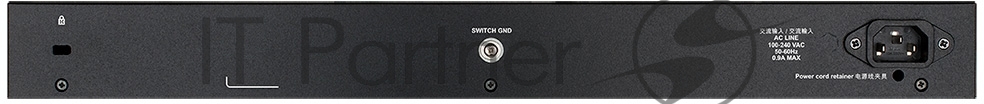 Коммутатор D-Link DGS-1250-28X/A1A, 24×1 Гбит/с + 4×10 Гбит/с SFP+, управляемый