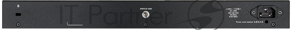 Коммутатор D-Link DGS-1250-28X/A1A, 24×1 Гбит/с + 4×10 Гбит/с SFP+, управляемый