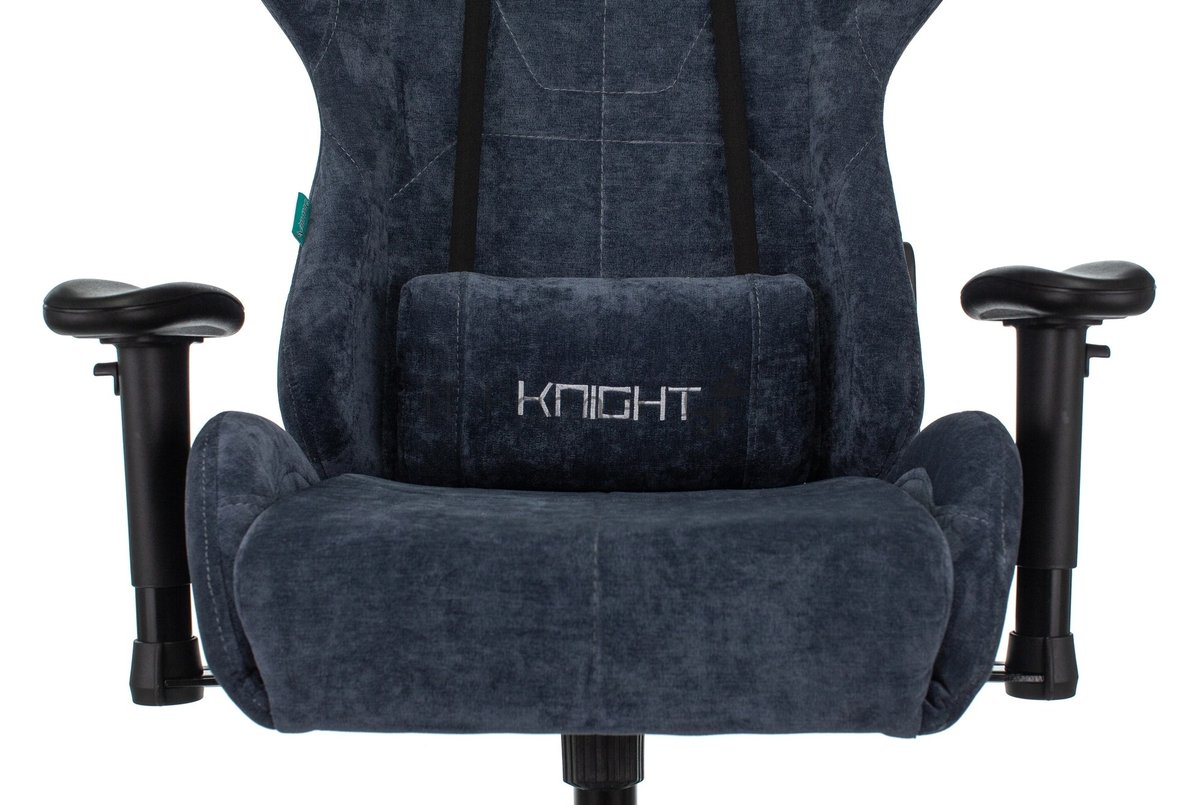 (Поврежденная упаковка) Кресло игровое Бюрократ VIKING KNIGHT LT27 FABRIC синий крестовина металл/пластик