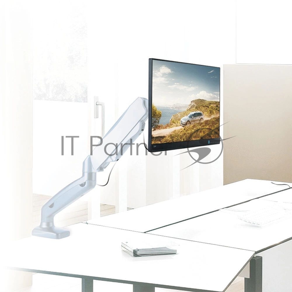 Кронштейн для ЖК мониторов ARM MEDIA LCD-T21w белый 15"- 32"
