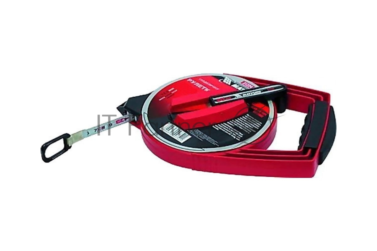 Рулетка геодезическая Matrix MASTER 31226, 50 м х 12,5 мм, металлическая лента, закрытый корпус