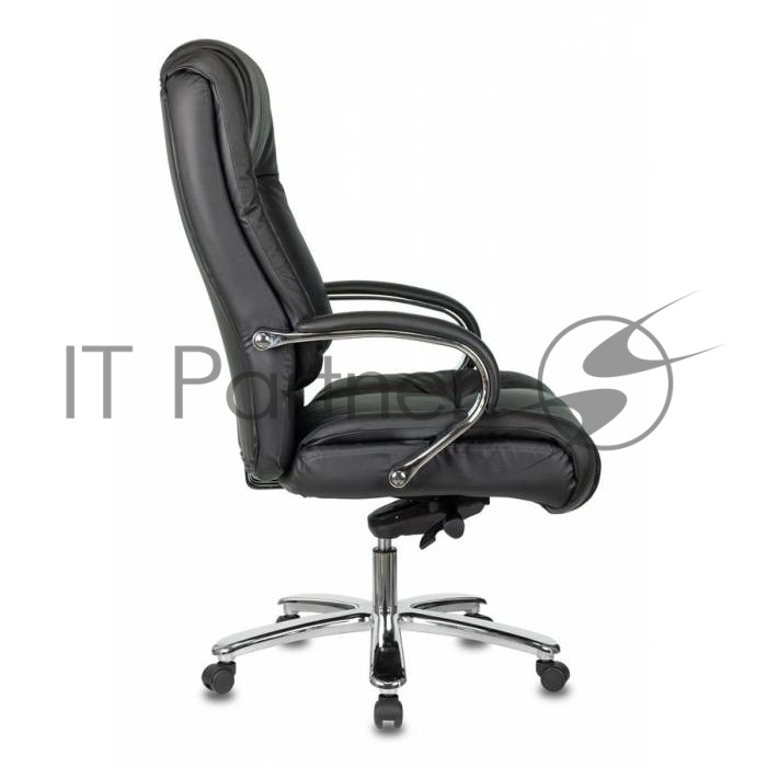 Кресло Бюрократ T-9925SL/BLACK черный, кожа