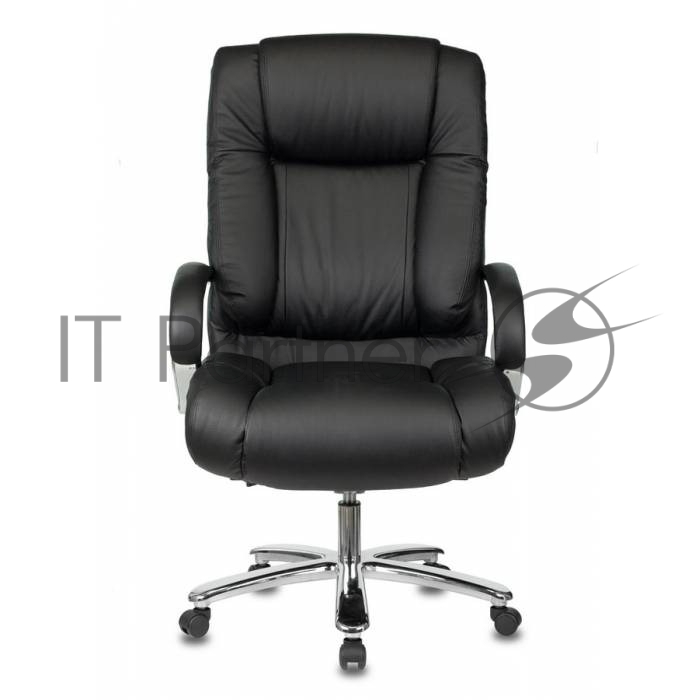 Кресло Бюрократ T-9925SL/BLACK черный, кожа