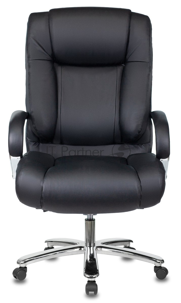 Кресло Бюрократ T-9925SL/BLACK черный, кожа